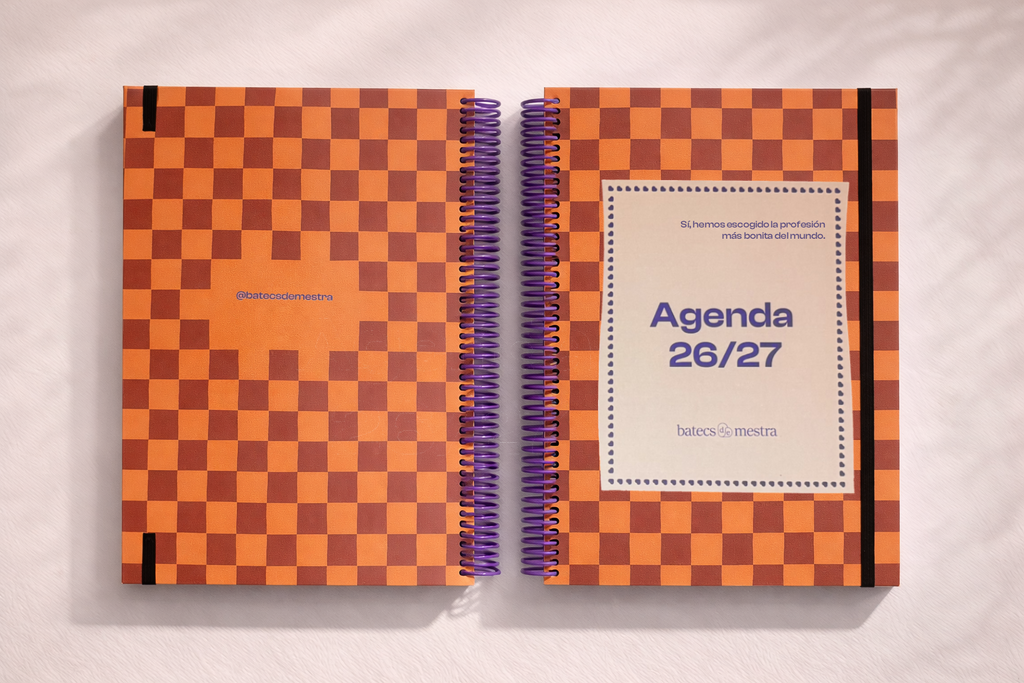 Agenda 26/27 - QUADRES TARONJA/LILA