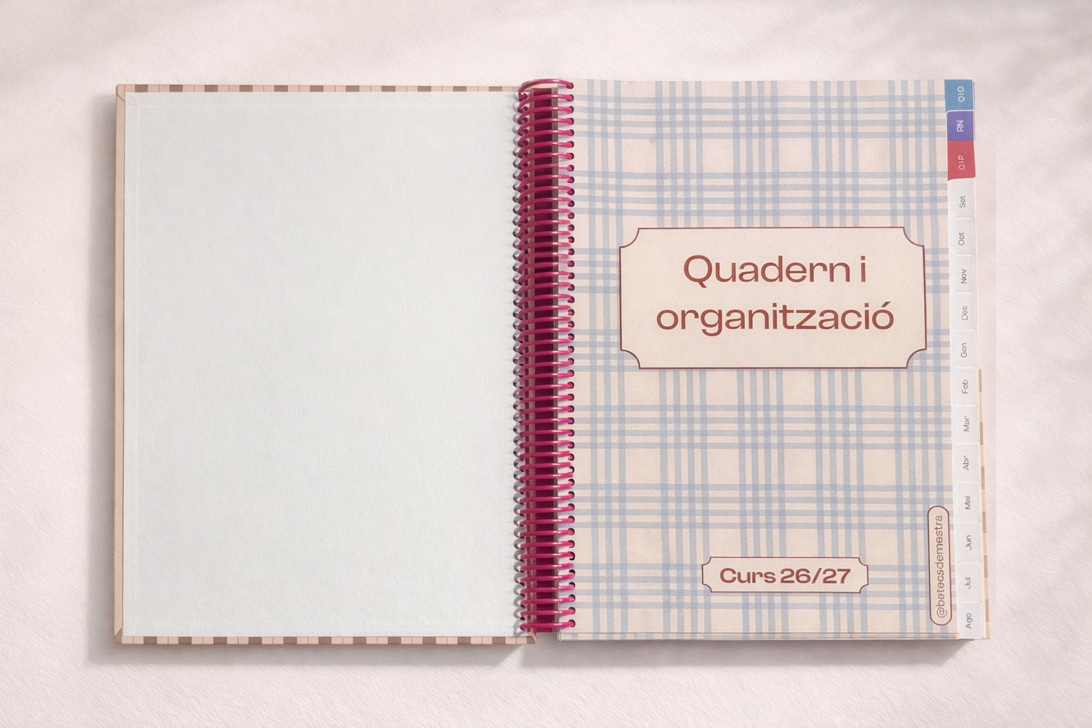 Agenda 26/27 - LÍNEAS VERDE/ROSA