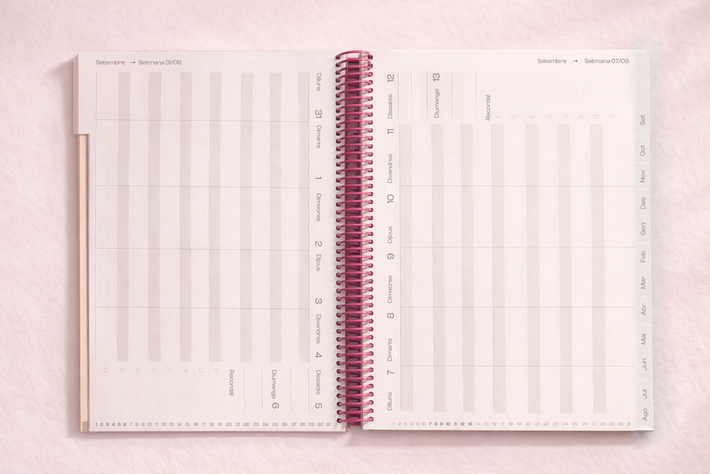 Agenda 26/27 - LÍNIES VERDA/ROSA