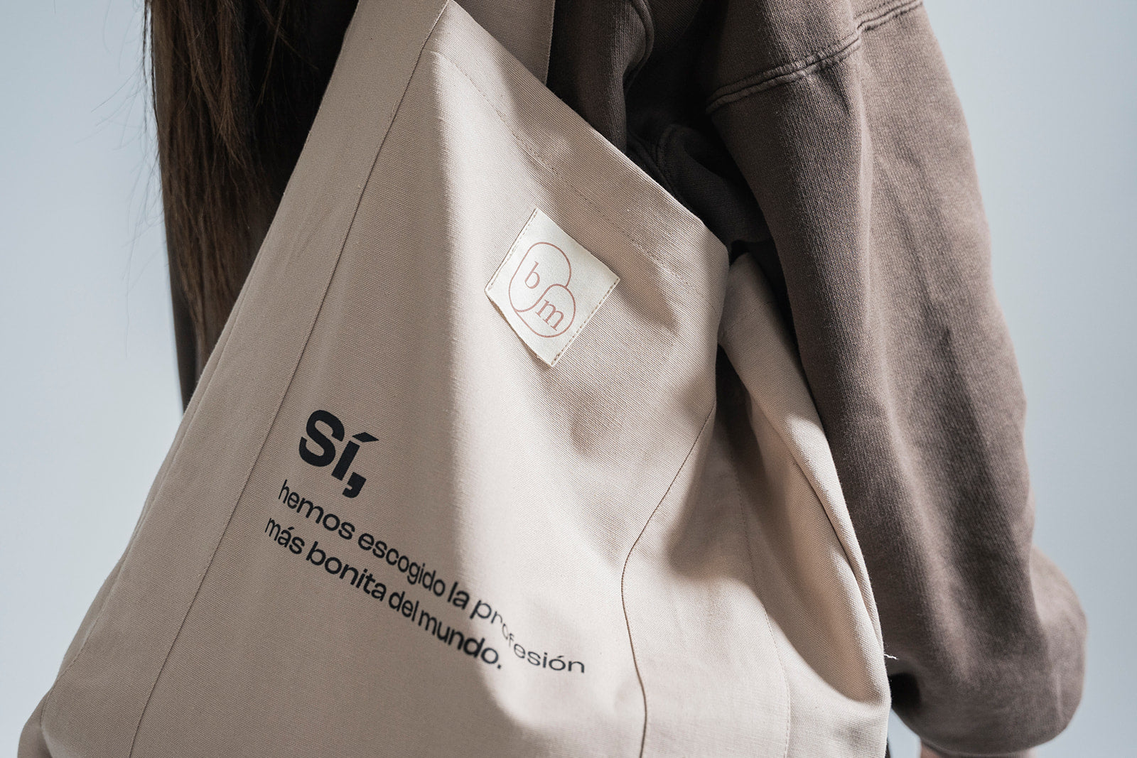 Bolsa TOTE BM - Con frase