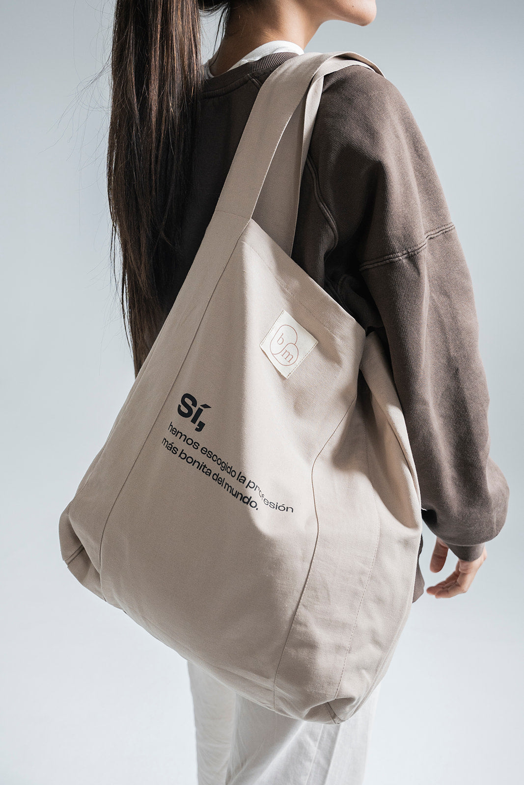 Bolsa TOTE BM - Con frase